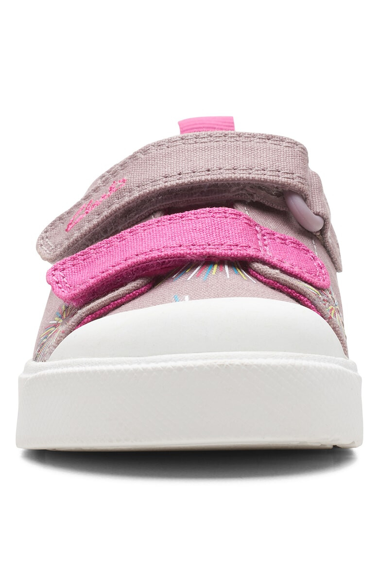 Clarks Tenisi cu velcro City Bright - Pled.ro