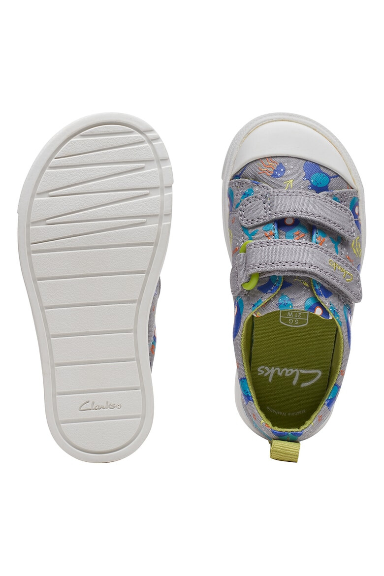 Clarks Tenisi cu velcro City Bright - Pled.ro