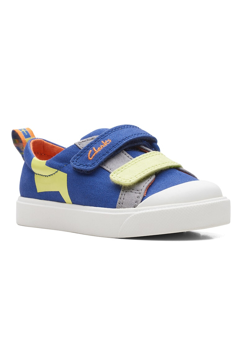 Clarks Tenisi cu velcro City Bright - Pled.ro