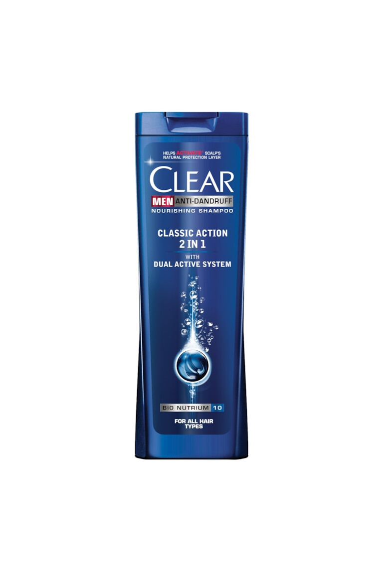 Clear Sampon Men Classic Action 2-in-1 pentru toate tipurile de par - Pled.ro