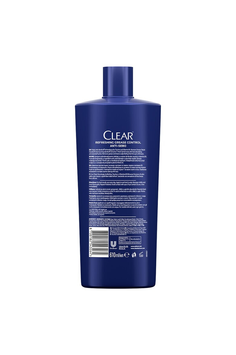 Clear Sampon Men Refreshing 610 ml - Pled.ro