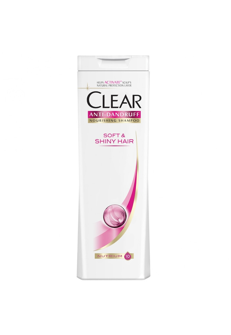 Clear Sampon Soft & Shiny Hair pentru par incurcat 400 ml - Pled.ro