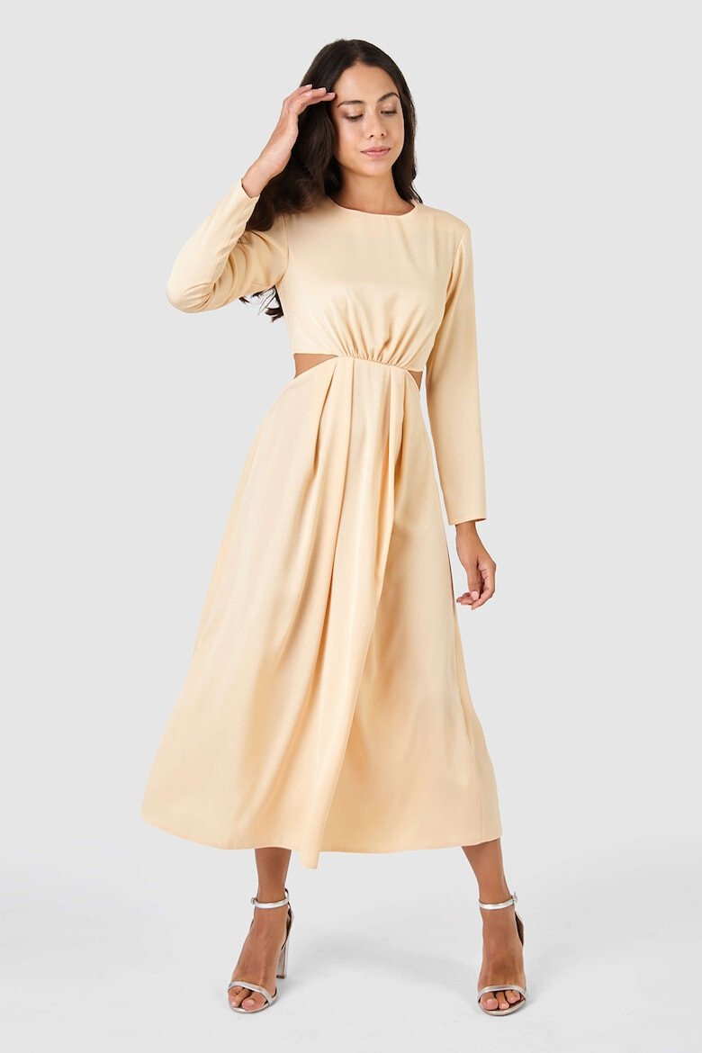 Closet LONDON Rochie midi cu decupaje - Pled.ro