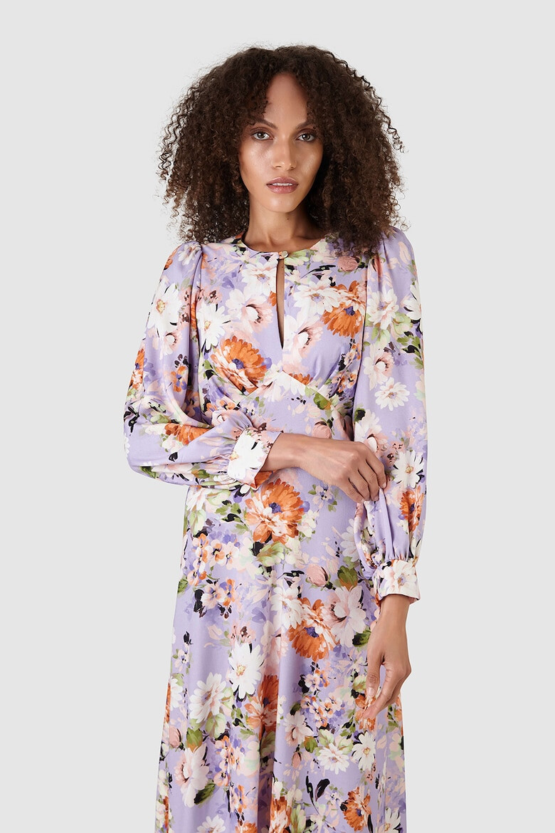 Closet LONDON Rochie midi cu model floral - Pled.ro