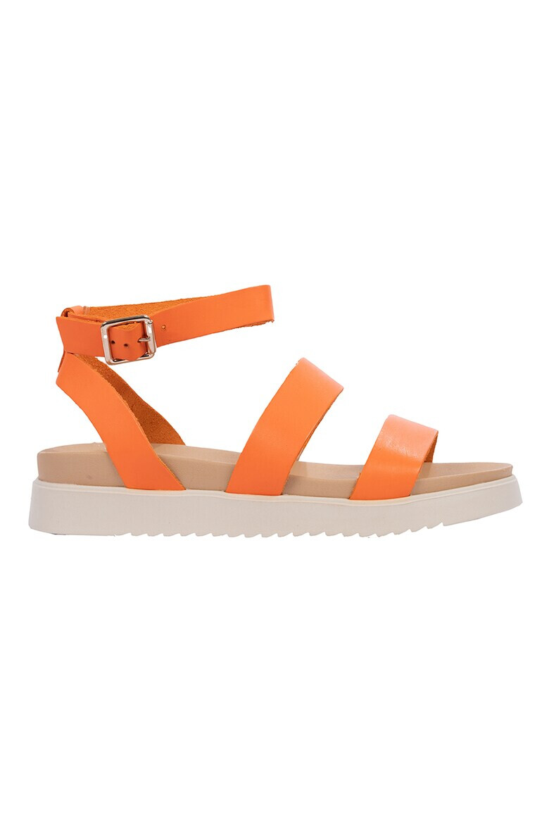 Cloud 9 Sandale wedge uni de piele Doria - Pled.ro