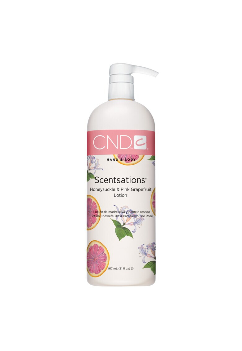 CND Lotiune Scentsation Honeysuckle & Grapefruit pentru hidratare 917 ml - Pled.ro