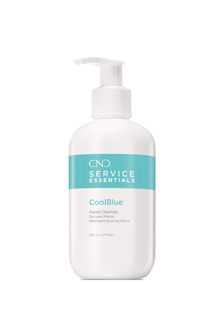 CND Solutie curatare maini COOLBLUE 207 mL - Pled.ro