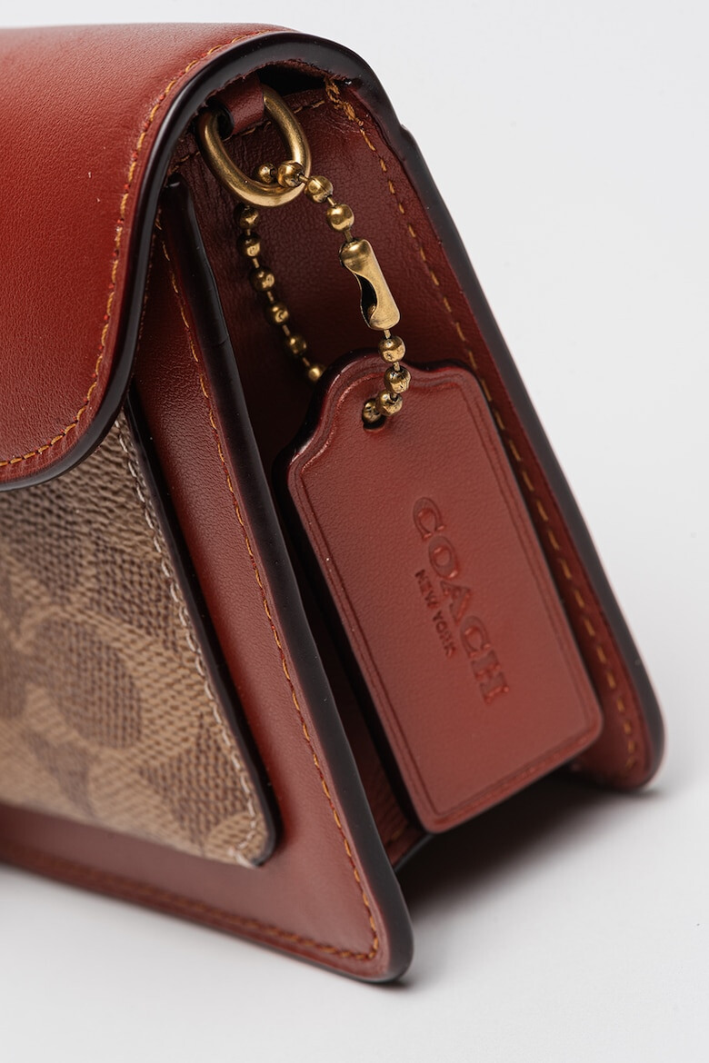 Coach Geanta crossbody din piele cu garnituri din piele ecologica - Pled.ro