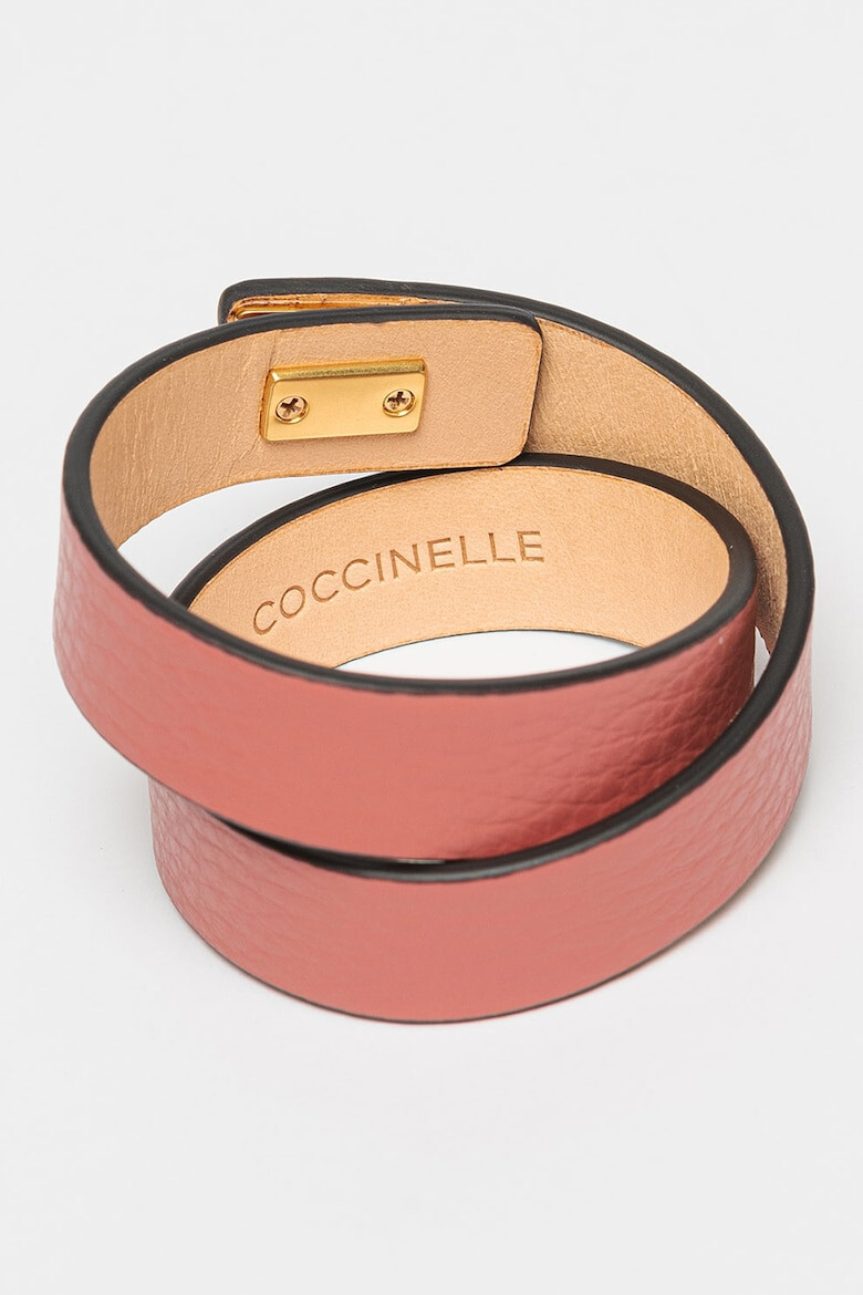 COCCINELLE Bratara infasurabila de piele Beat - Pled.ro