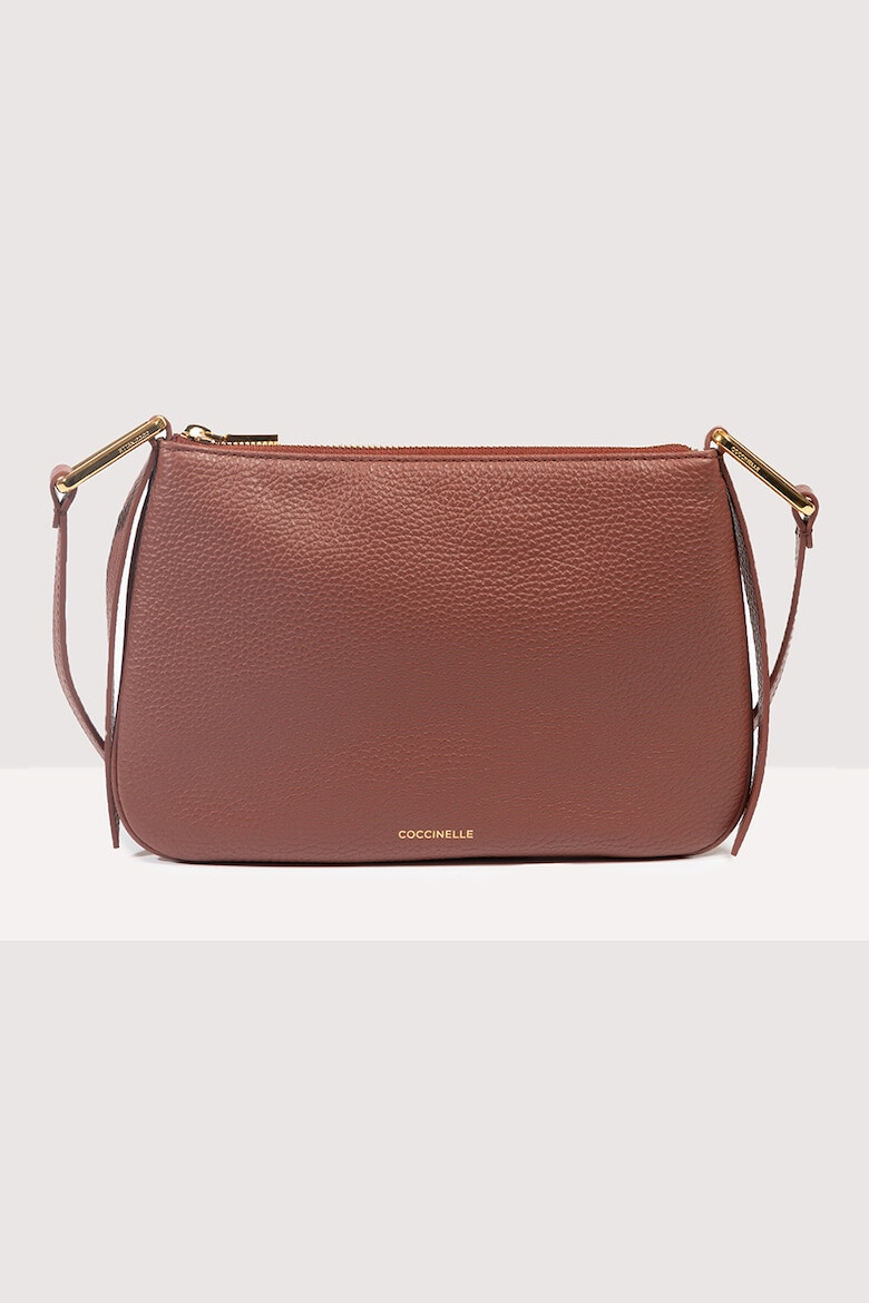 COCCINELLE Geanta crossbody de piele cu bareta ajustabila - Pled.ro