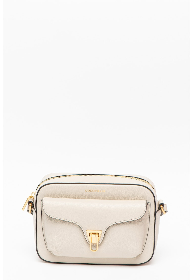 COCCINELLE Geanta crossbody de piele cu fermoar Beat - Pled.ro