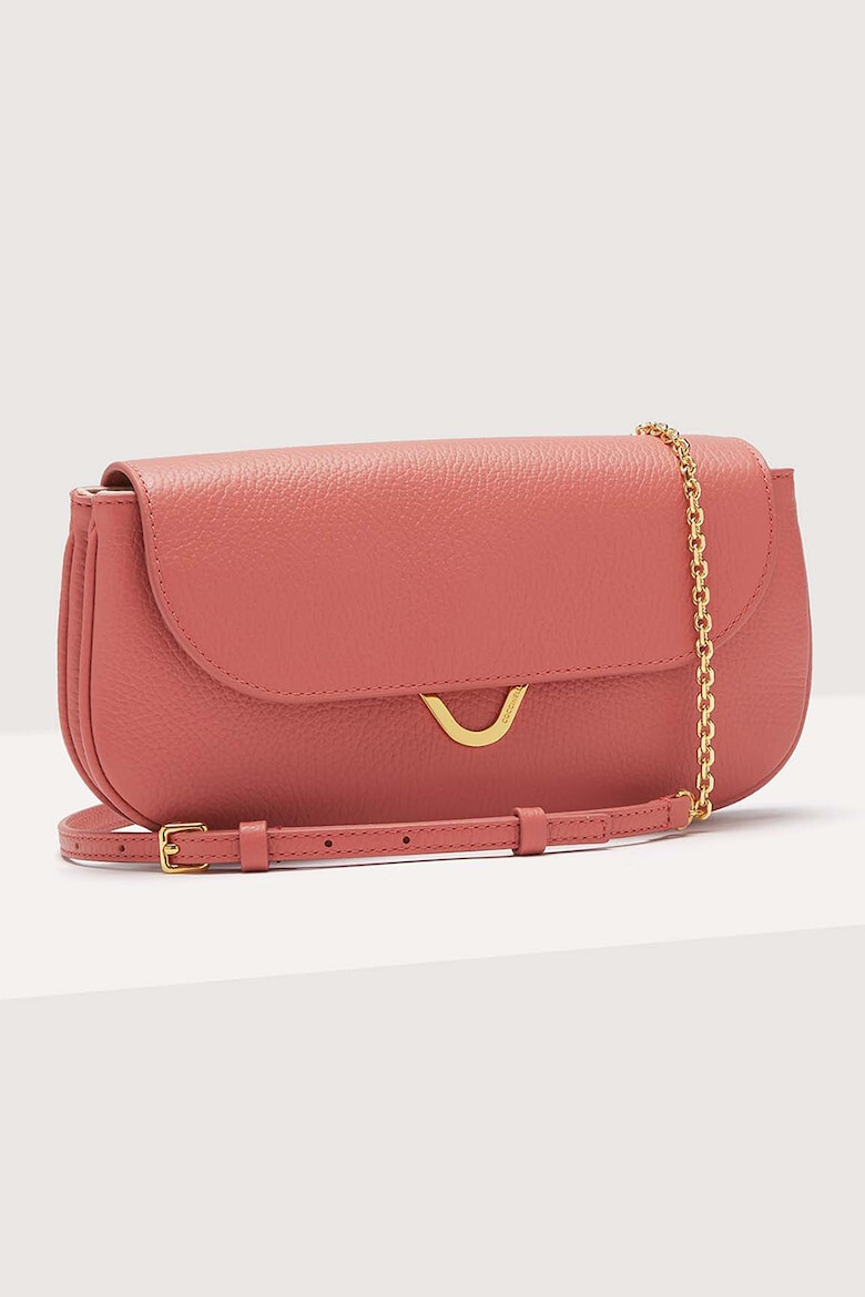 COCCINELLE Geanta crossbody din piele cu bareta din lant - Pled.ro