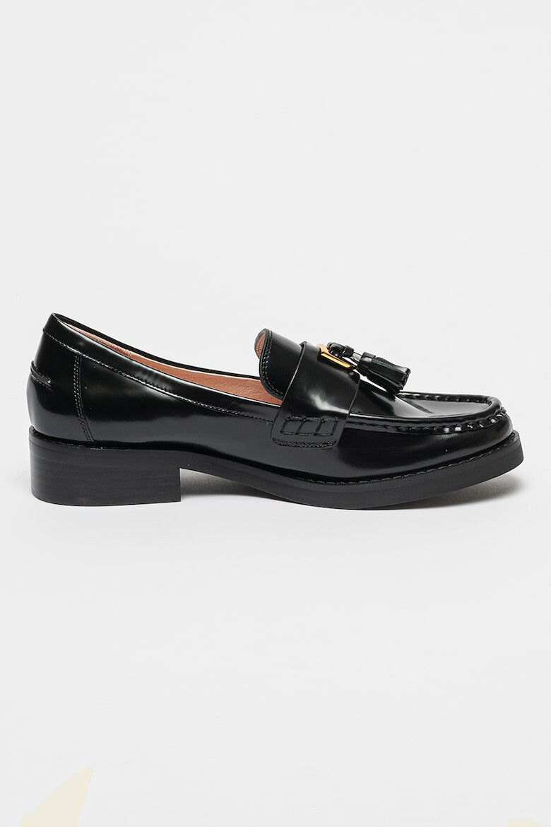 COCCINELLE Pantofi loafer de piele cu canafi decorativi Beat Shiny - Pled.ro