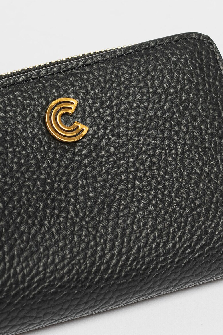 COCCINELLE Portofel de piele cu logo Myrine - Pled.ro