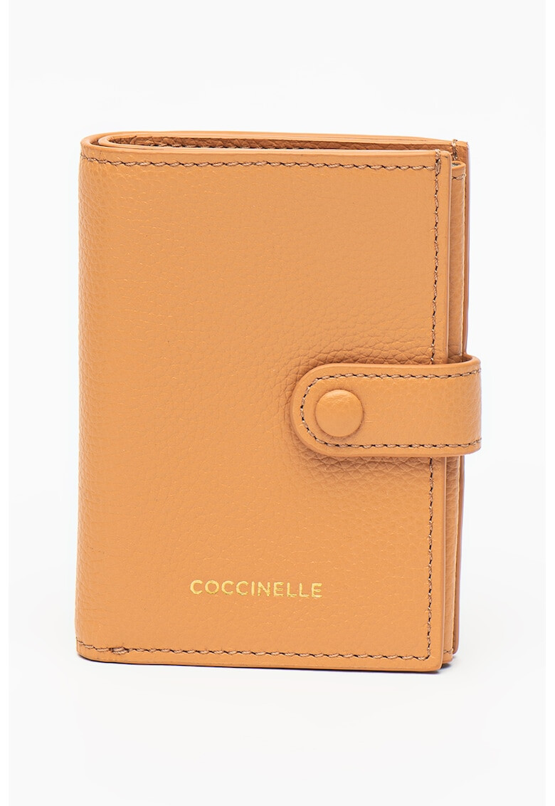 COCCINELLE Portofel pliabil din piele Easy Pocket - Pled.ro