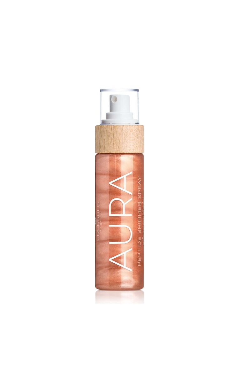 COCOSOLIS Spray de corp cu peptide AURA Peptide Shimmer Cu efect de stralucire 100 ml - Pled.ro