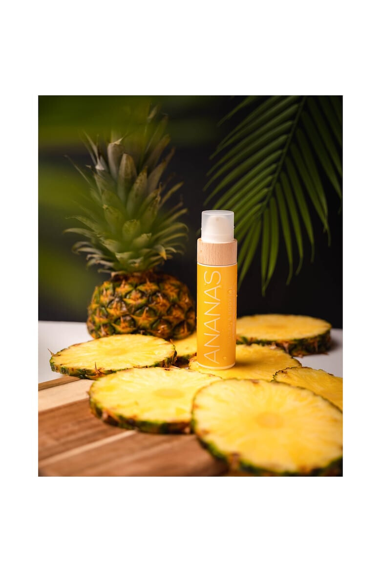 COCOSOLIS Ulei organic pentru bronzare rapida ANANAS Ulei pentru bronzare si corp 200 ml - Pled.ro