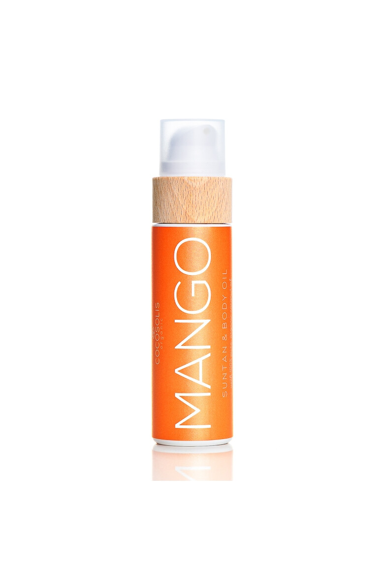 COCOSOLIS Ulei organic pentru bronzare rapida MANGO Sun Tan & Body Oil 110 ml - Pled.ro