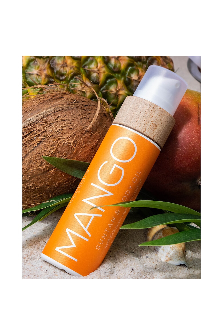 COCOSOLIS Ulei organic pentru bronzare rapida MANGO Sun Tan & Body Oil 110 ml - Pled.ro