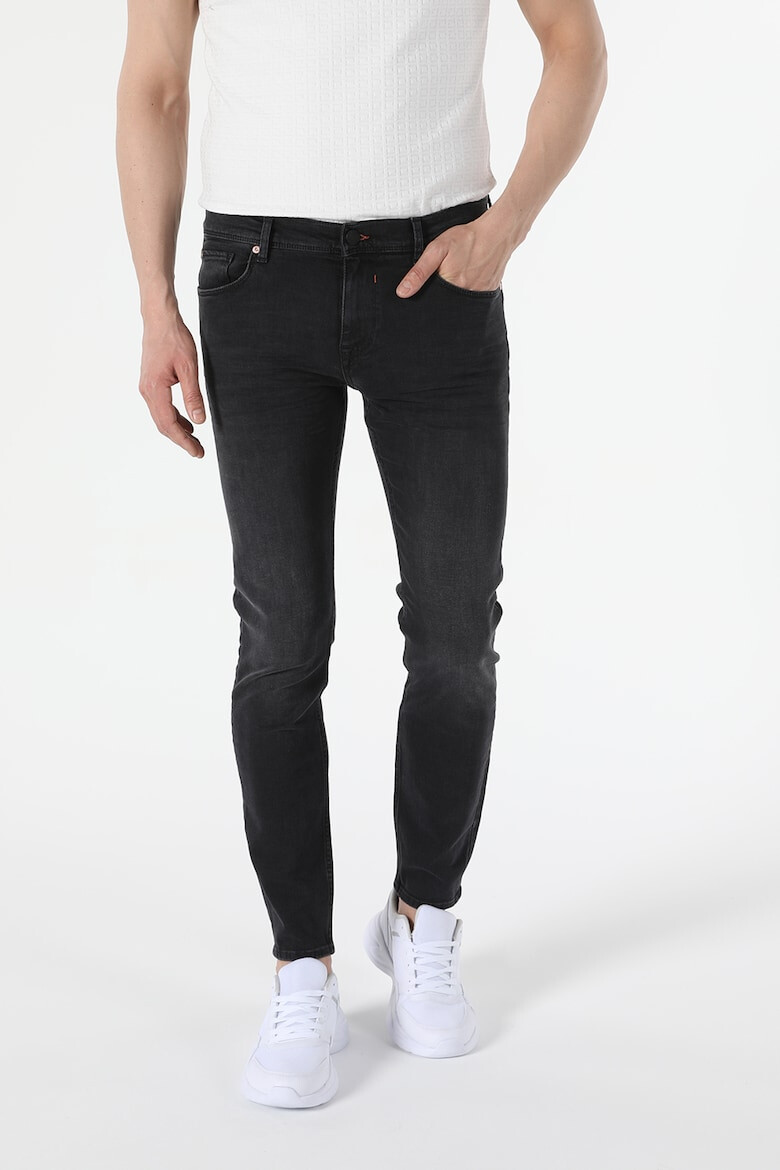 COLIN'S Blugi skinny cu talie joasa - Pled.ro