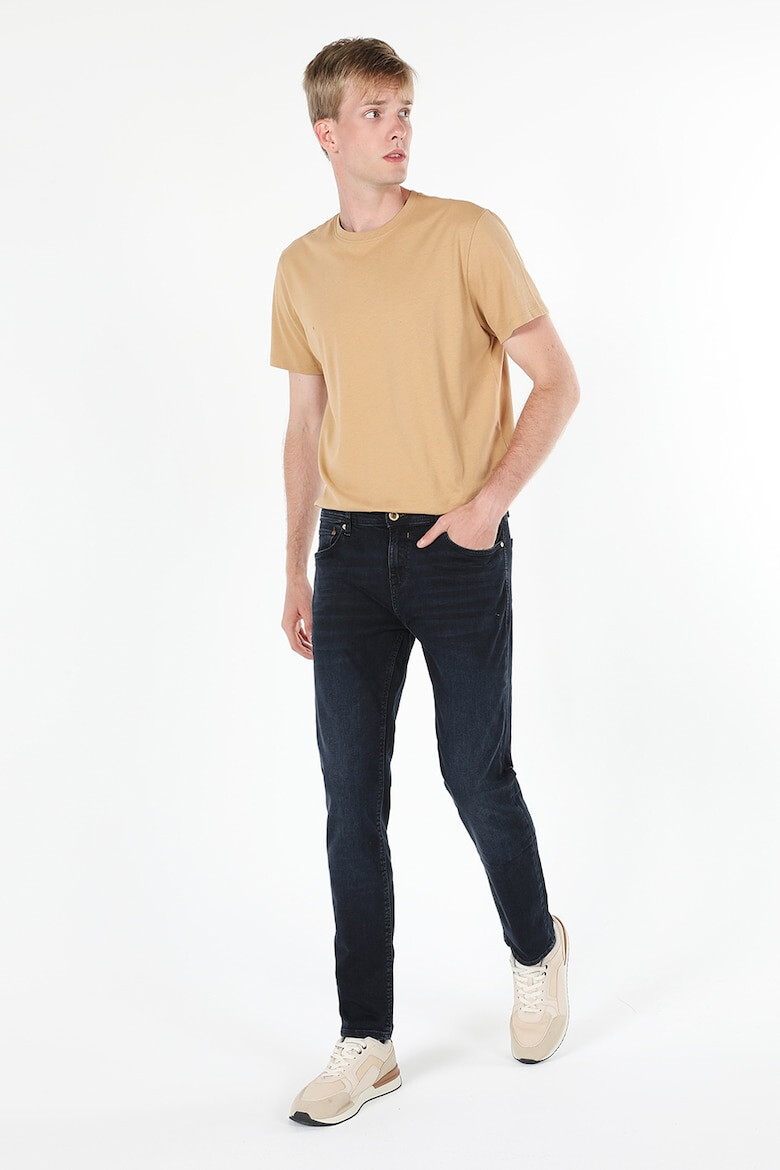 COLIN'S Blugi slim fit cu aspect decolorat - Pled.ro