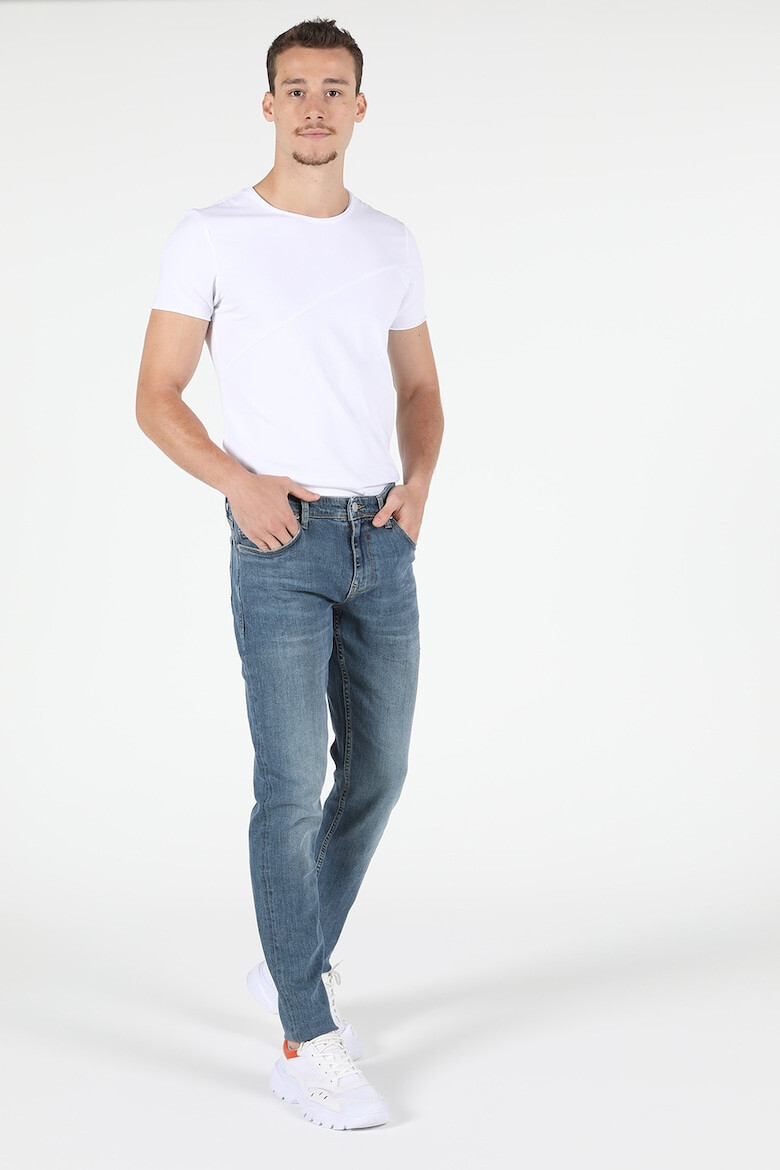 COLIN'S Blugi slim fit cu aspect decolorat Danny - Pled.ro