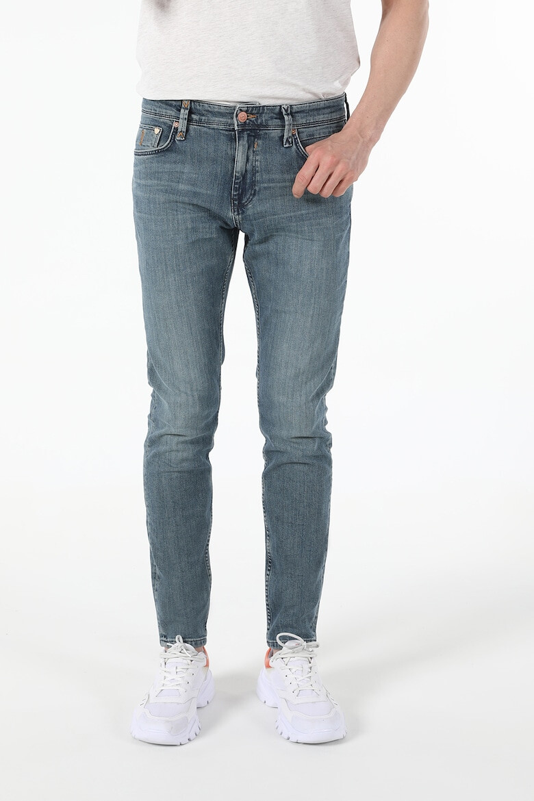 COLIN'S Blugi slim fit cu talie joasa - Pled.ro