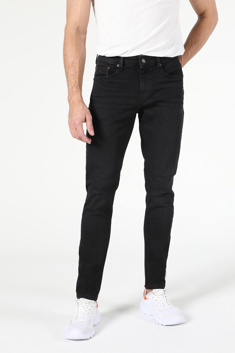 COLIN'S Blugi slim fit cu talie joasa Danny - Pled.ro