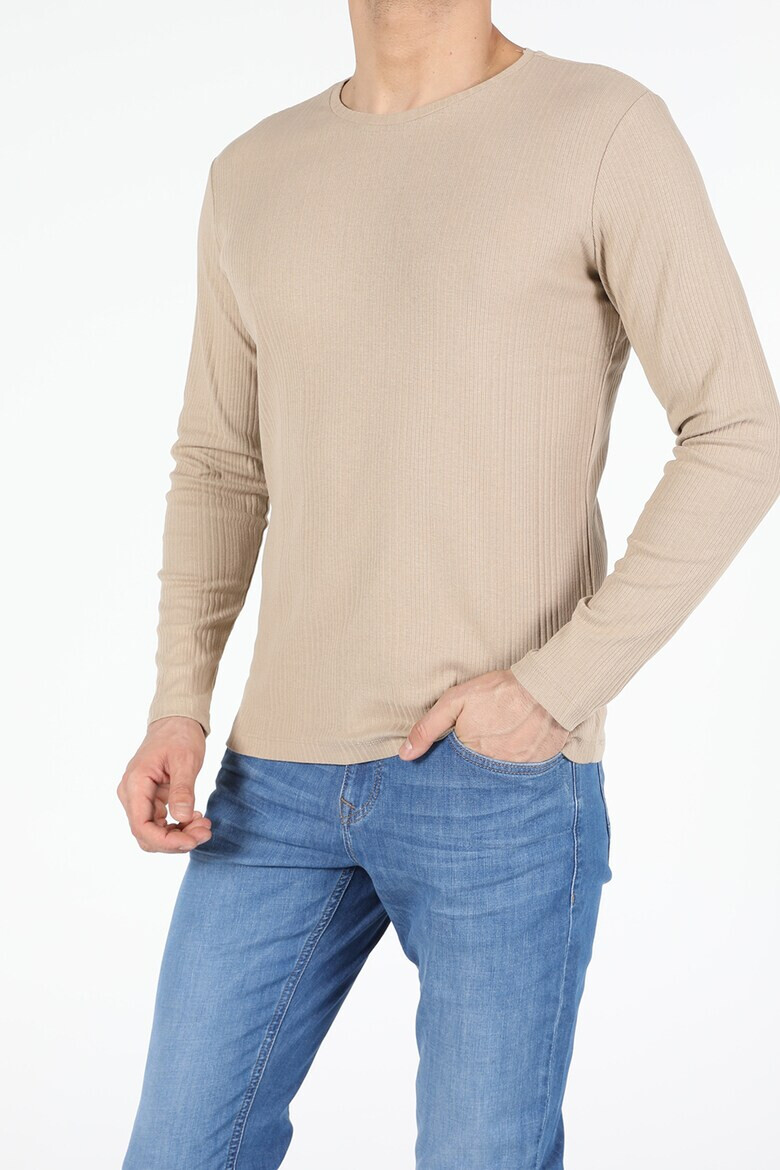 COLIN'S Bluza slim fit cu decolteu rotund - Pled.ro