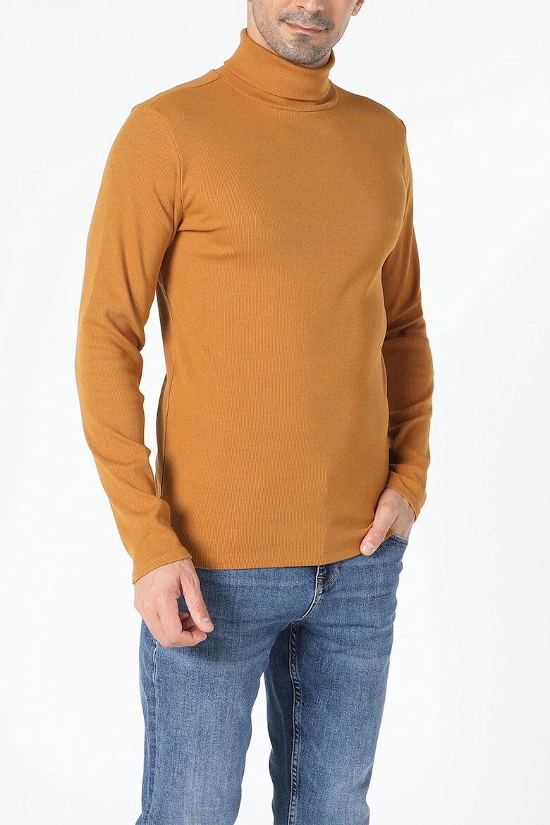 COLIN'S Bluza slim fit cu guler inalt - Pled.ro