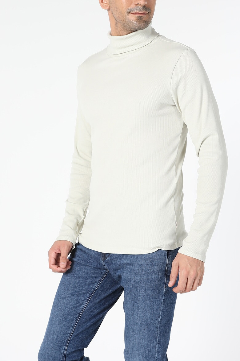 COLIN'S Bluza slim fit cu guler inalt - Pled.ro