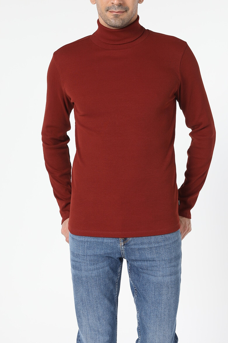 COLIN'S Bluza slim fit cu guler inalt - Pled.ro