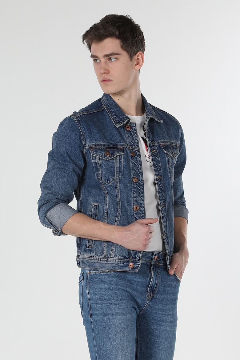 COLIN'S Jacheta de denim cu aspect decolorat - Pled.ro