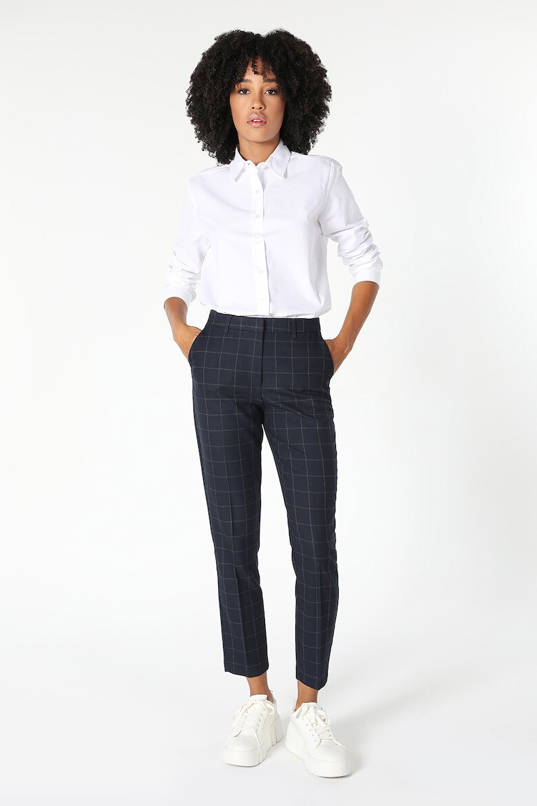 COLIN'S Pantaloni chino slim fit in carouri - Pled.ro