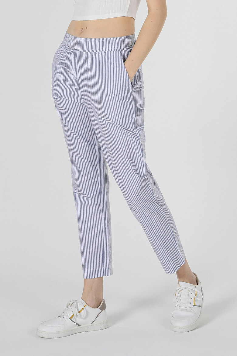 COLIN'S Pantaloni crop conici cu talie medie - Pled.ro