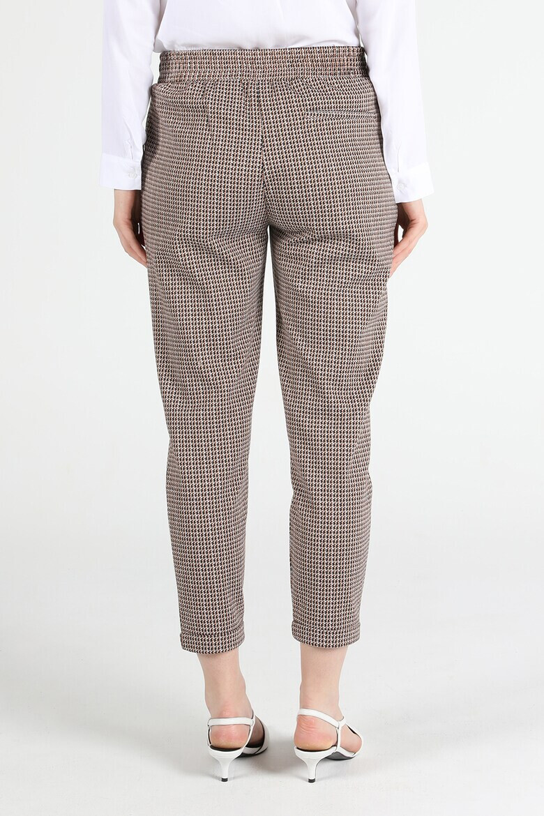 COLIN'S Pantaloni crop cu model houndstooth - Pled.ro