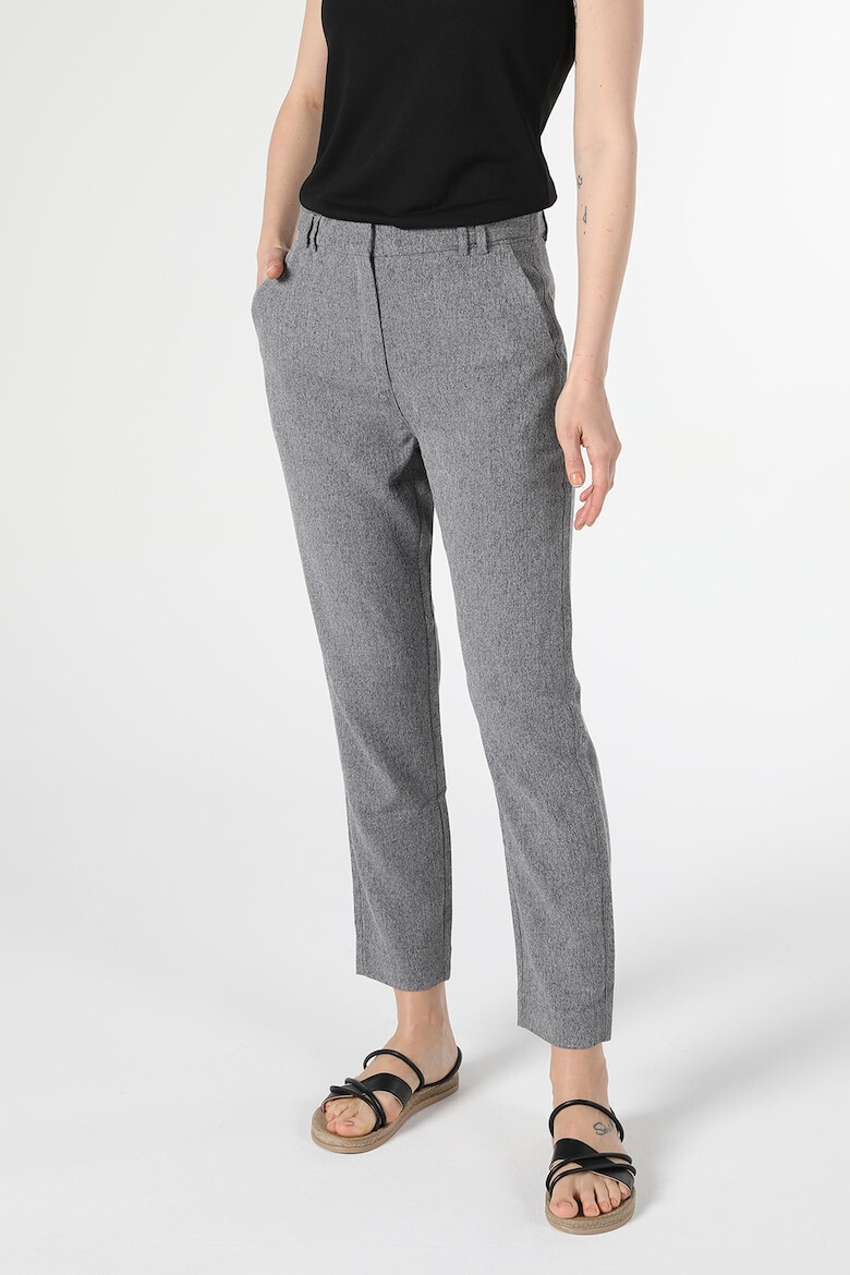 COLIN'S Pantaloni crop slim fit cu talie inalta - Pled.ro