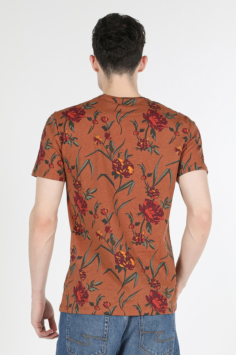 COLIN'S Tricou de bumbac cu model floral - Pled.ro