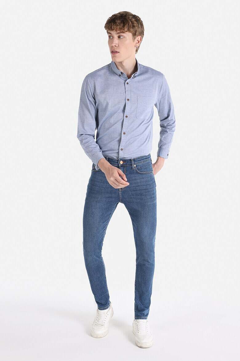 COLIN'S Blugi skinny cu aspect decolorat - Pled.ro