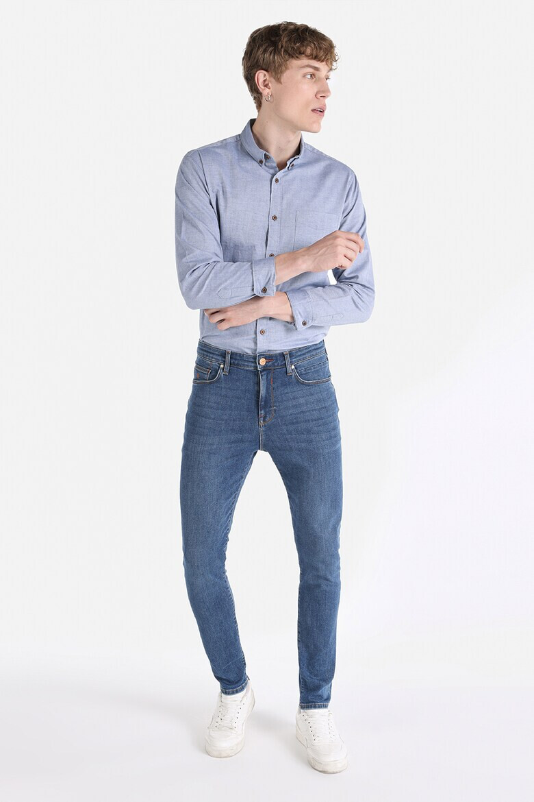 COLIN'S Blugi skinny cu aspect decolorat - Pled.ro