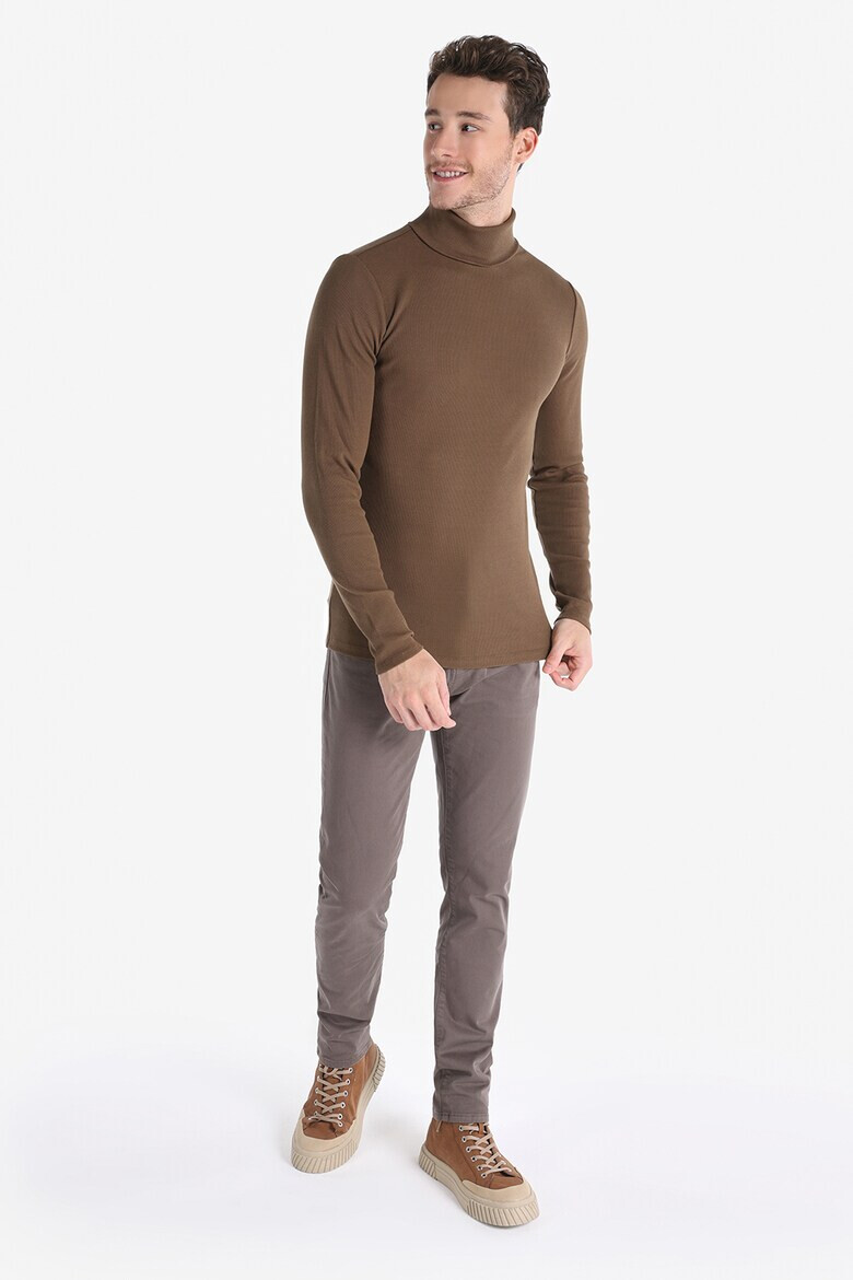 COLIN'S Bluza slim fit cu guler inalt - Pled.ro