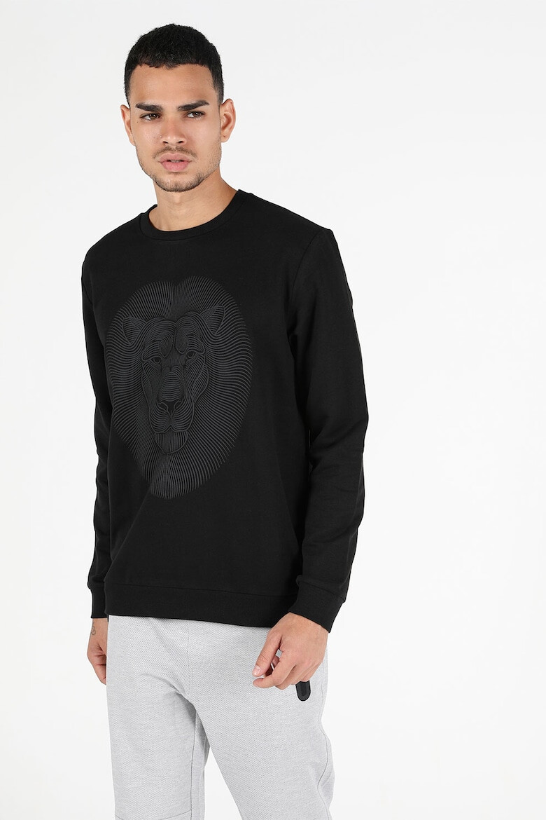 COLIN'S Bluza sport Lion Negru - Pled.ro