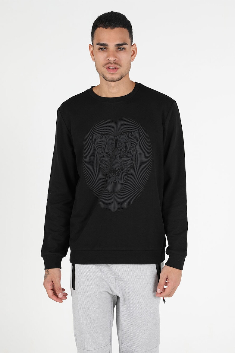 COLIN'S Bluza sport Lion Negru - Pled.ro