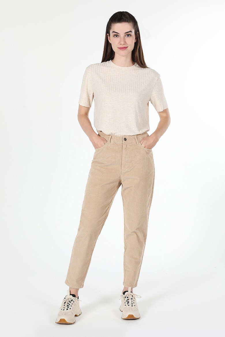 COLIN'S Pantaloni chino crop din reiat - Pled.ro