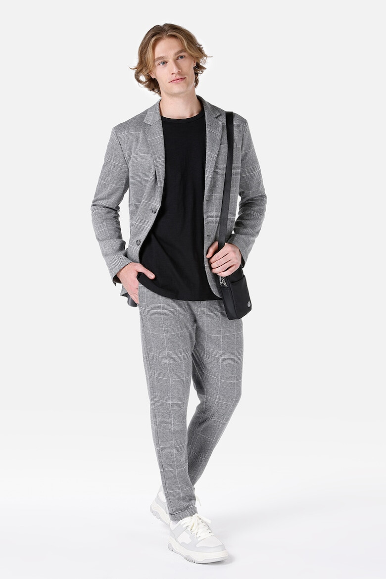 COLIN'S Pantaloni slim fit cu model in carouri - Pled.ro