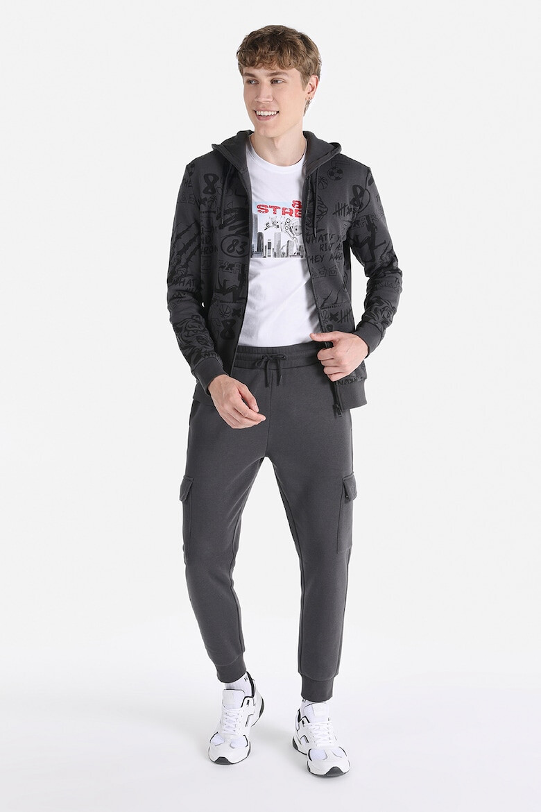 COLIN'S Pantaloni sport cargo cu snur in talie - Pled.ro