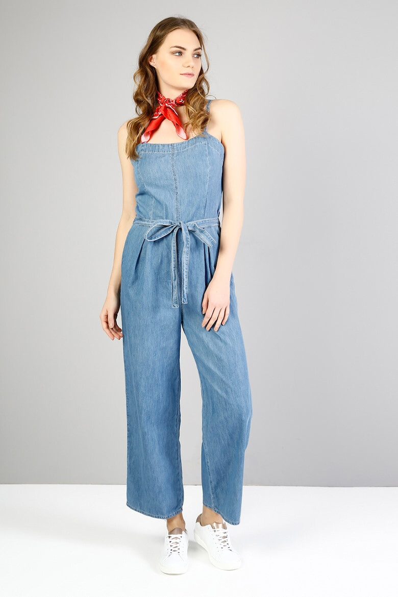 COLIN'S Salopeta maxi din denim cu cordon - Pled.ro