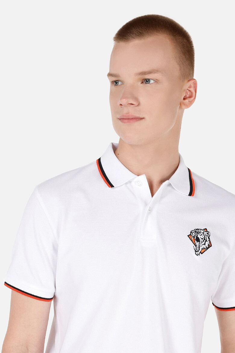 COLIN'S Tricou polo cu accente contrastante - Pled.ro