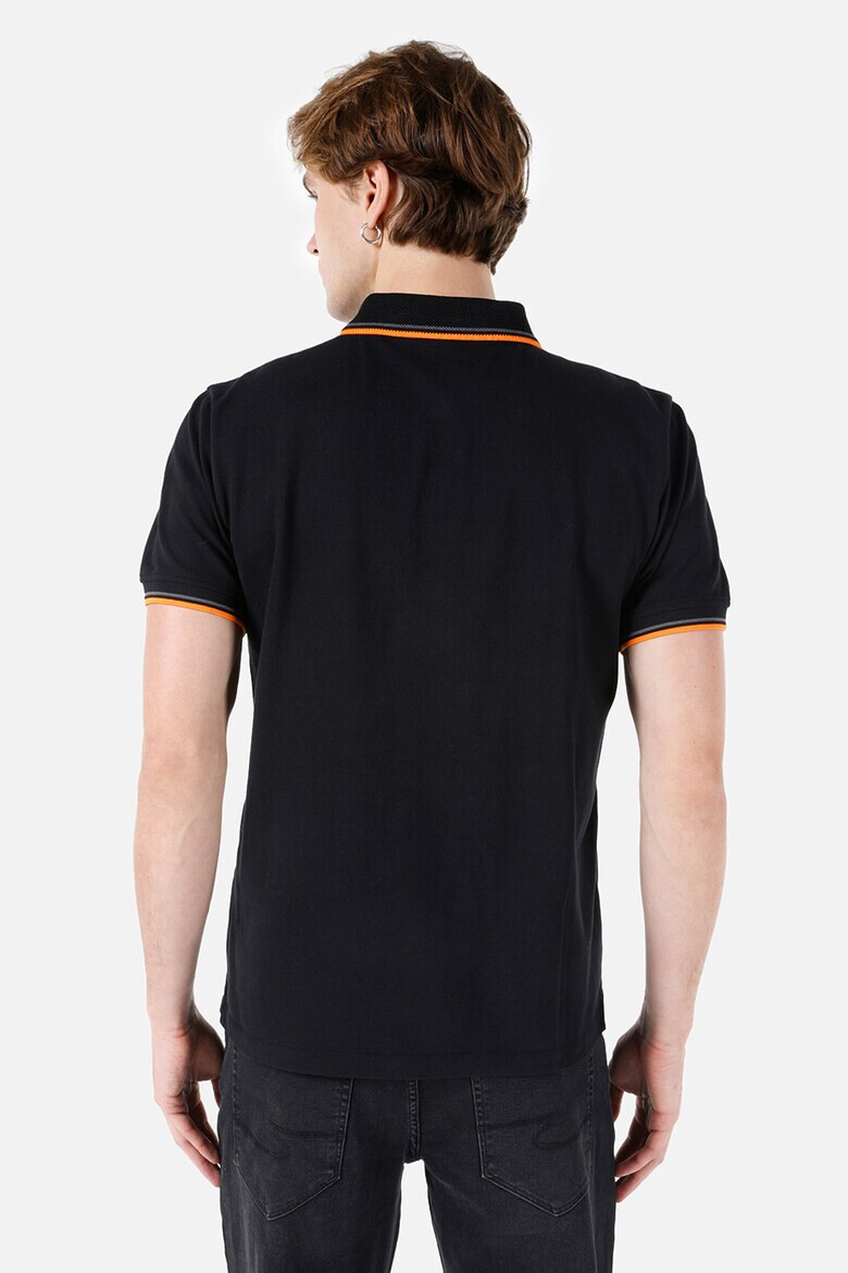 COLIN'S Tricou polo cu detaliu discret brodat - Pled.ro