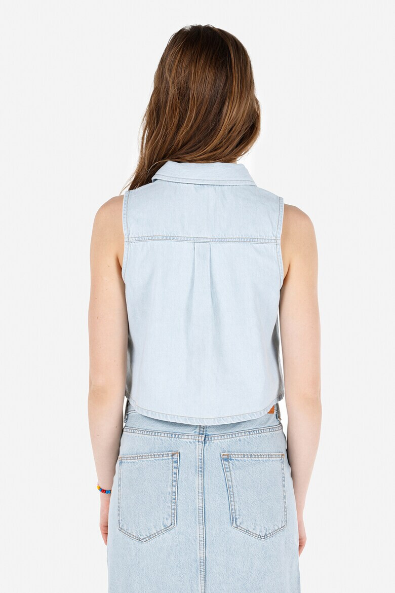 COLIN'S Vesta crop din denim - Pled.ro